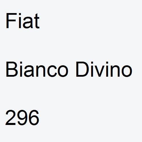 Fiat, Bianco Divino, 296.